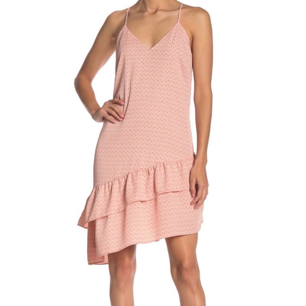 Pink heart dress size small